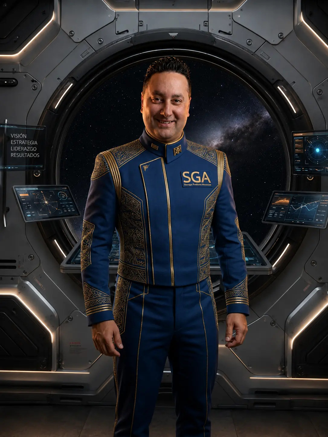 Capitán Jose Sardi · uniforme SGA